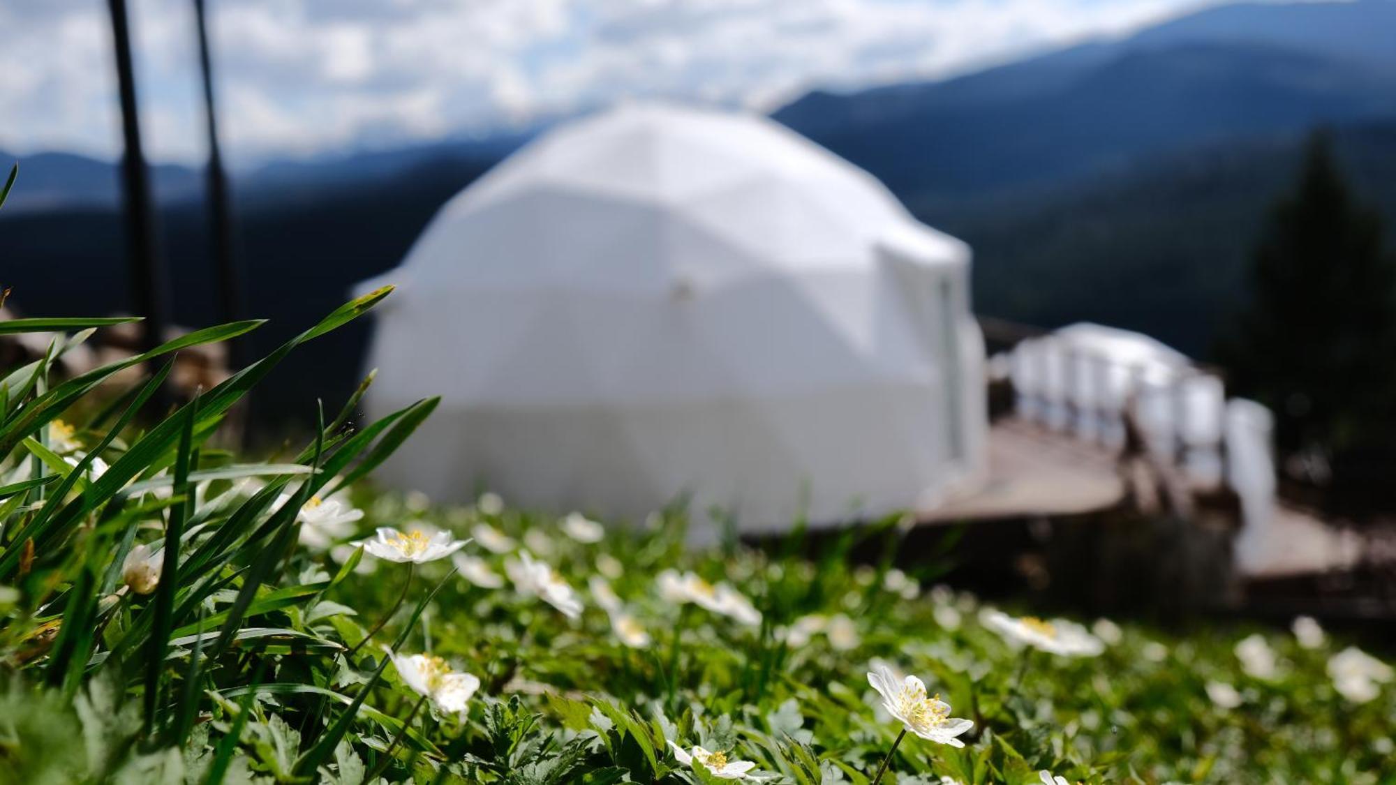 Глемпінг Де Вайб Hotell Vorokhta Eksteriør bilde