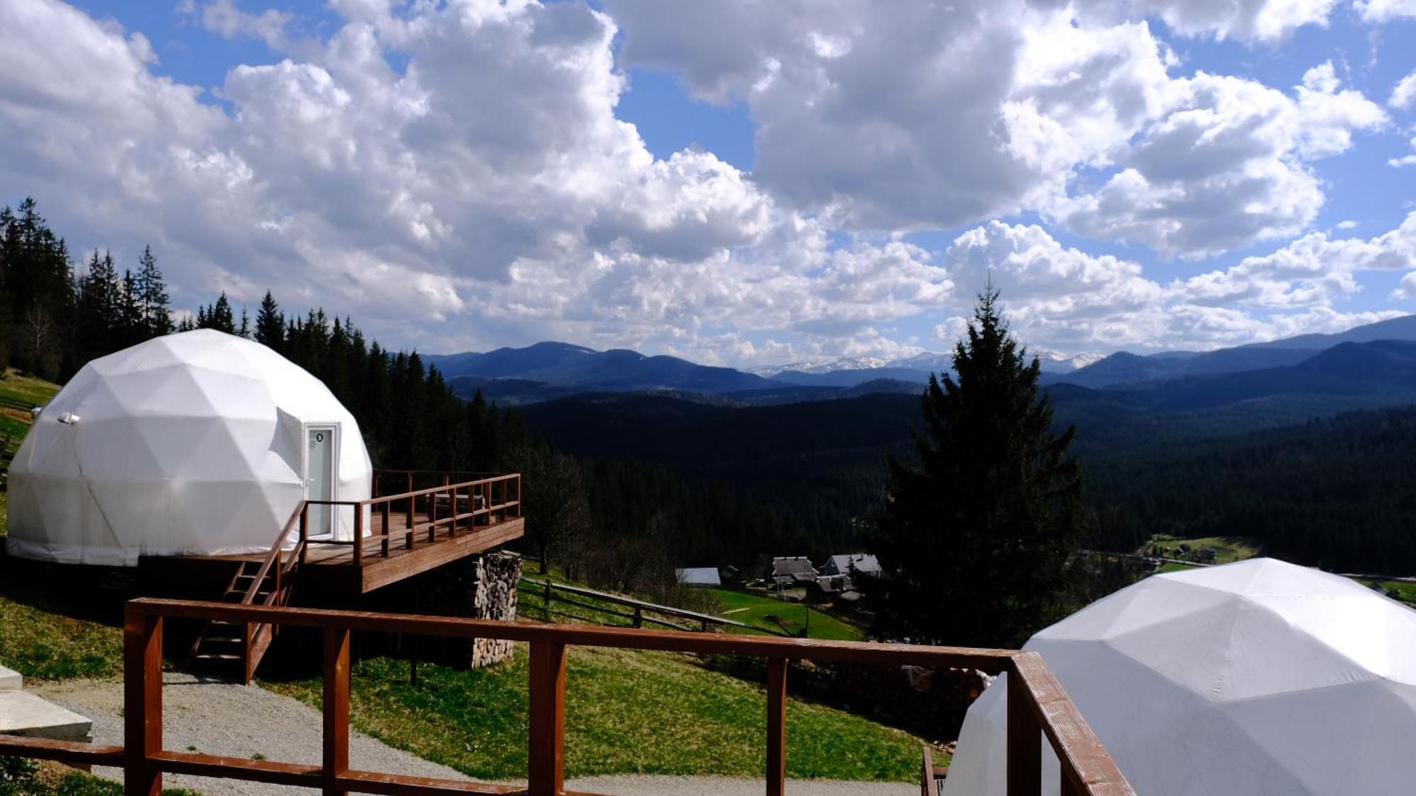 Глемпінг Де Вайб Hotell Vorokhta Eksteriør bilde