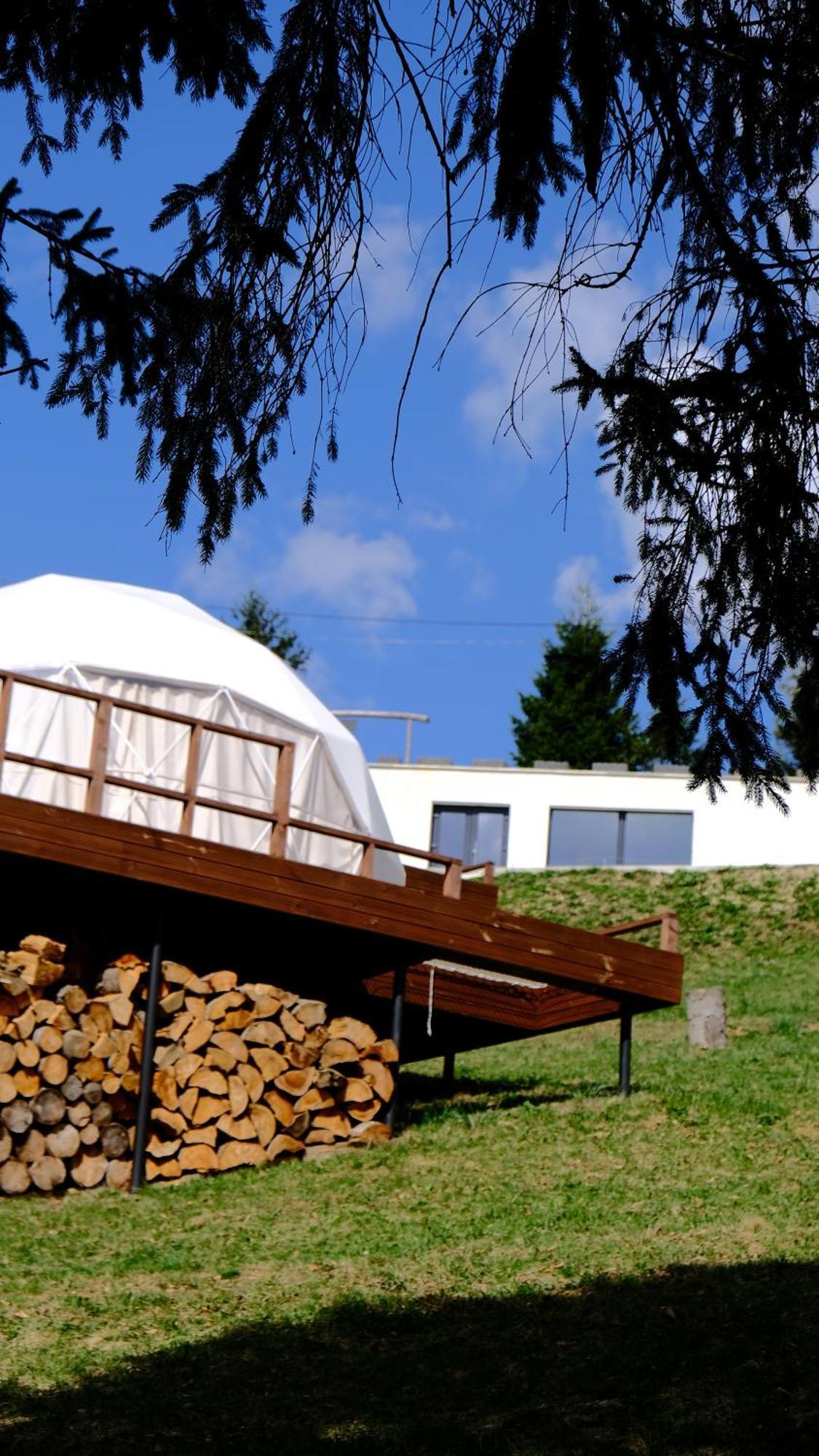 Глемпінг Де Вайб Hotell Vorokhta Eksteriør bilde