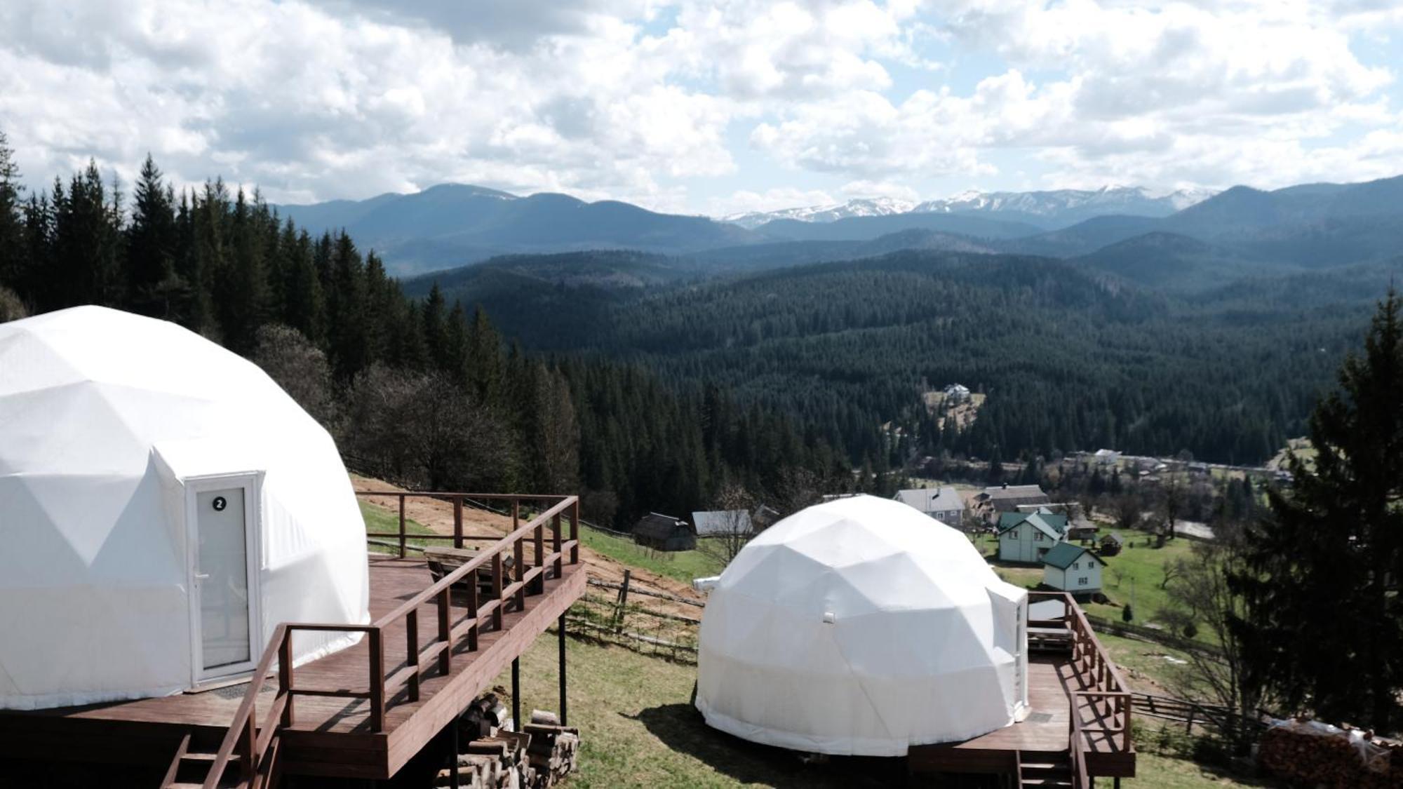 Глемпінг Де Вайб Hotell Vorokhta Eksteriør bilde